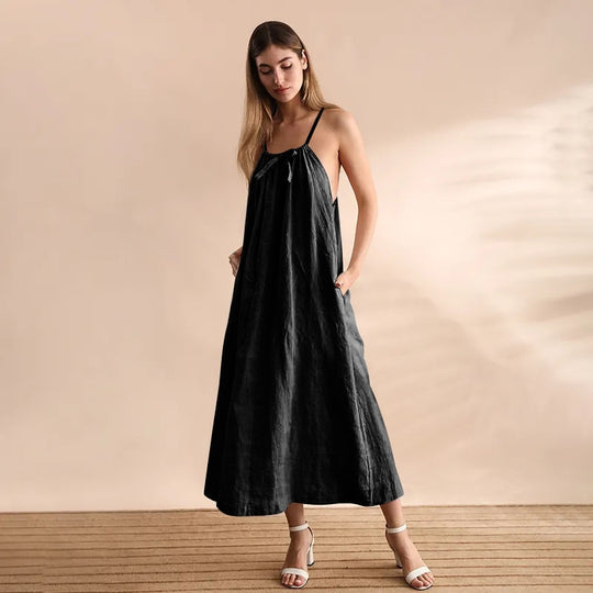 EWA LINEN DRESS